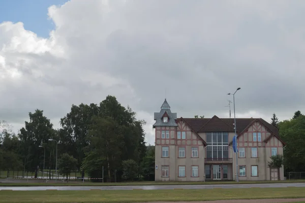 Oude Stad Historische Straat Tallinn Estland — Stockfoto