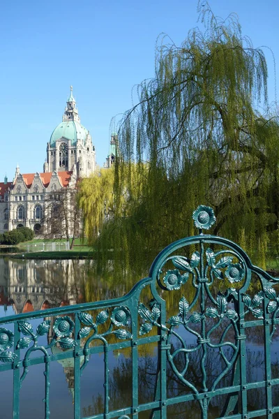 Neues Rathaus Hannover — Stockfoto