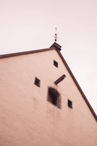 Cidade Velha Rua Histórica Tallinn Estónia — Fotografia de Stock