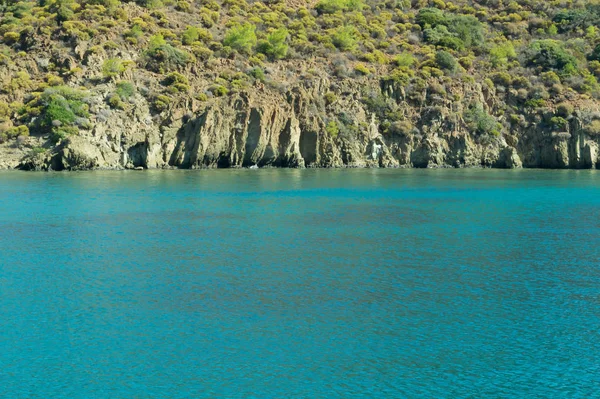 Fondo Montaña Costa Marítima — Foto de Stock