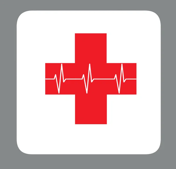 Defibrillatore Cardiaco Rivivere Salvare Shock Medico Illustrazione — Foto Stock