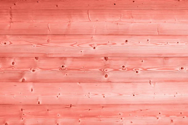 Close Sfondo Texture Colore Rosa Corallo Tonica Vintage Tavole Legno — Foto Stock