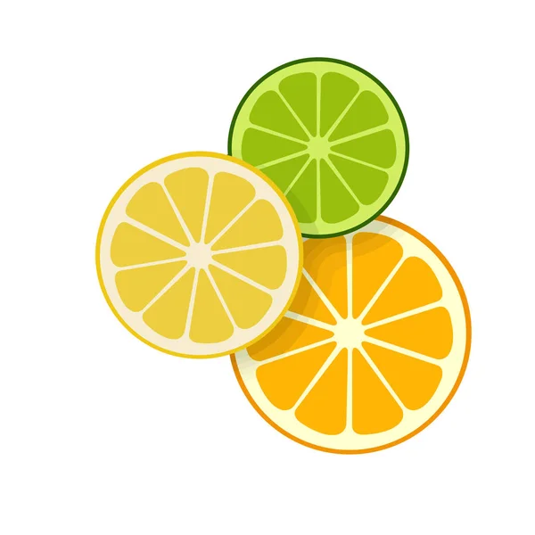 Composition Citrus Fruits Closeup Shot — Stock Photo, Image