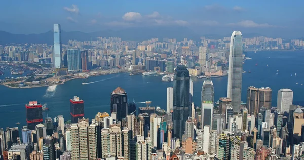 Victoria Peak Hong Kong November 2018 Hong Kong City — Stockfoto