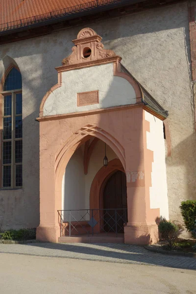 Iglesia Ciudad Gótica Schlitz Hessen — Foto de Stock