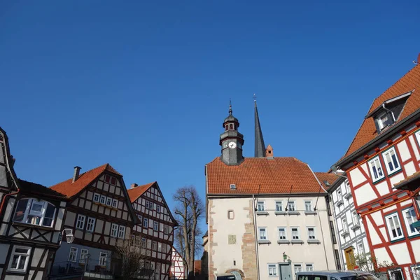 Historické Staré Město Schlitz — Stock fotografie