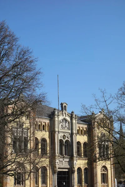 Gottfried Wilhelm Leibniz Uniwersytet Hanowerze — Zdjęcie stockowe