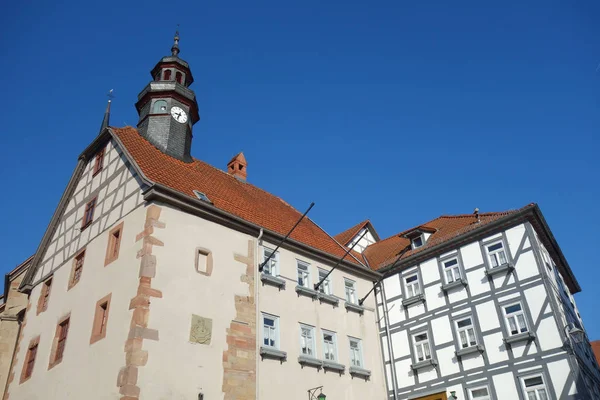 Historyczne Stare Miasto Schlitz — Zdjęcie stockowe
