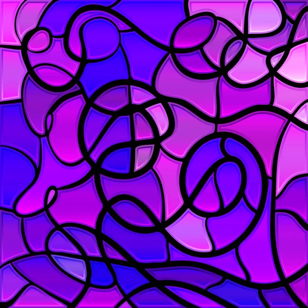 Fondo Mosaico Abstracto Vidrio Manchado Púrpura Violeta —  Fotos de Stock