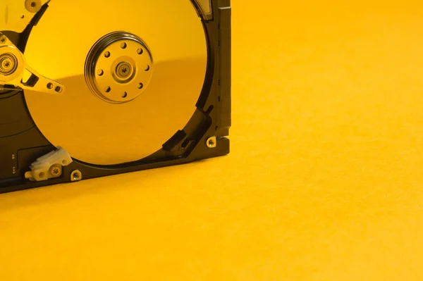 Kleurrijke Hdd Open Harde Schijf Het Concept Van Opslag Van — Stockfoto