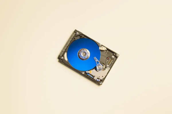 Барвистий Hdd Відкрити Жорсткий Диск Концепція Зберігання Даних Масив Даних — стокове фото