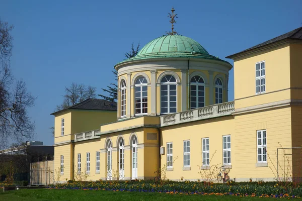 Будівля Бароко Schloss Herrenhausen Ганновері — стокове фото
