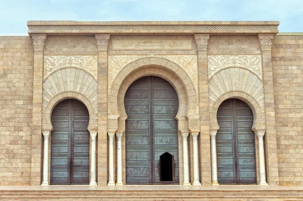 Entrée Mosquée Malik Ibn Anas Carthage Tunisie — Photo