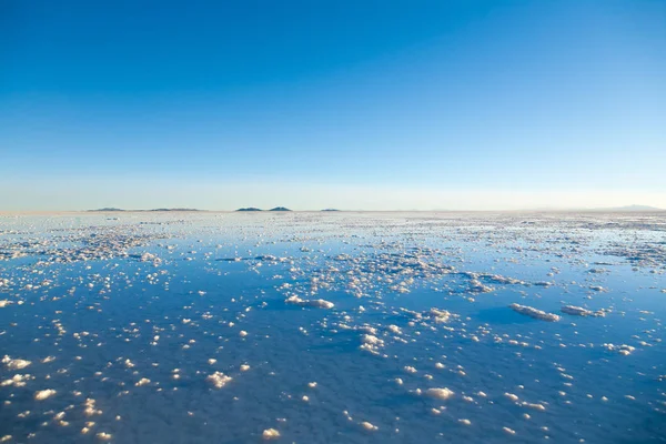 Salar Uyuni 玻利维亚 世界上最大的盐滩玻利维亚的风景 — 图库照片