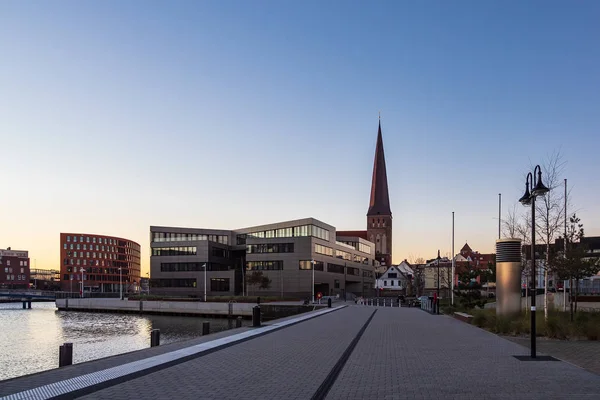 Vue Une Église Rostock Allemagne — Photo