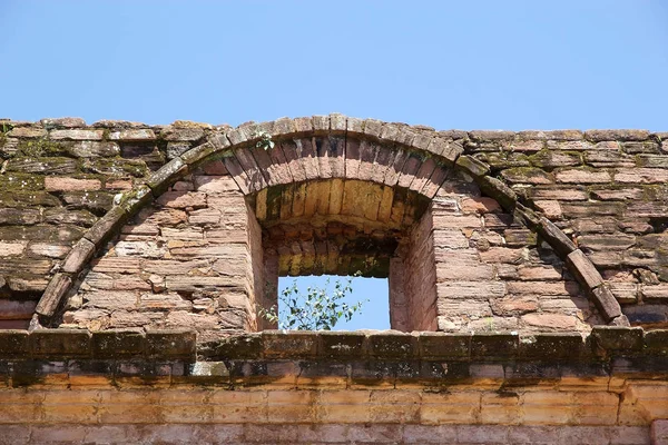 Ruinen Von Jesus Tavarangue Itapua Paraguay War Eine Jesuitenreduktion Die — Stockfoto