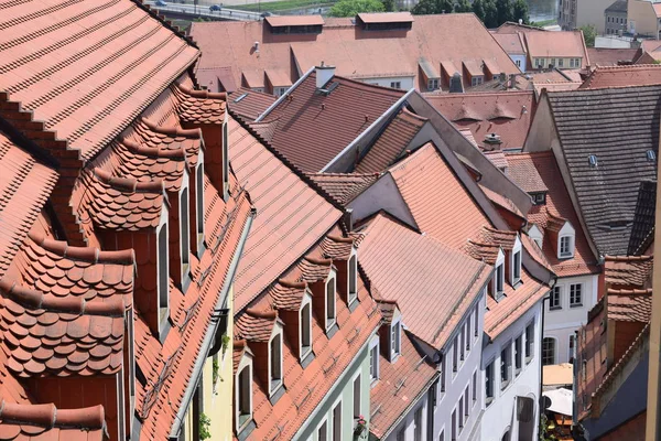 Cidade Velha Meissen Saxônia Alemanha Com Edifícios Históricos — Fotografia de Stock