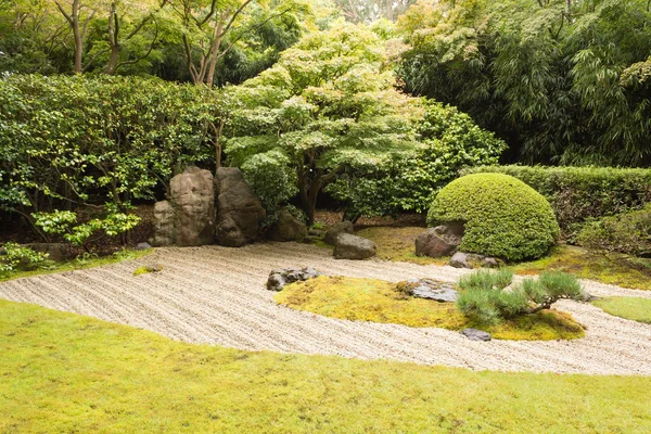 Der Japanische Teegarten Goldenen Torpark San Francisco Entspannte Landschaft — Stockfoto