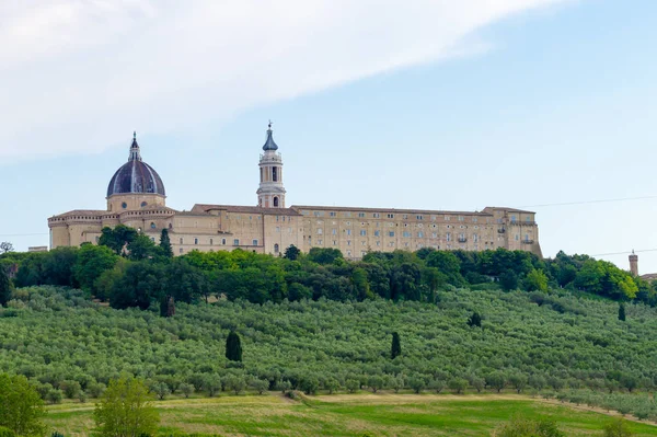 Vista Desde Loreto Marche Italia Monumento Italiano —  Fotos de Stock