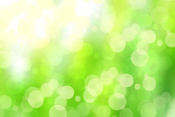 Abstract Gradient Green Light Yellow Colorful Pastel Spring Summer Bokeh — Stock Photo, Image