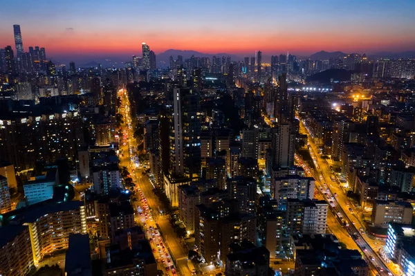 Kwa Wan Hong Kong January 2019 Top View Hong Kong — Stock Photo, Image