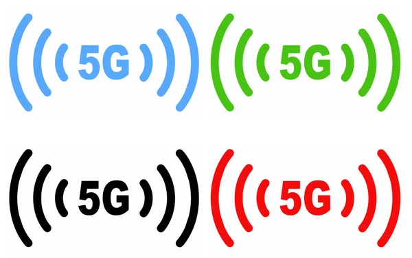 Vysokorychlostní Signál Mobilní Připojení Síť Web Ilustrace Wifi Barvy — Stock fotografie