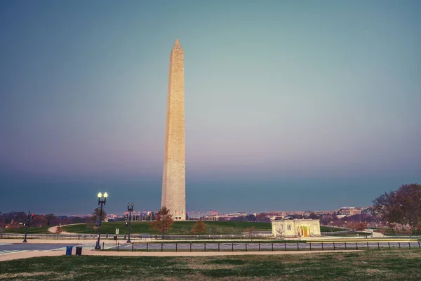 Washington Monument Washington Nuit — Photo