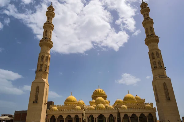 View Mina Masjid Mosque Port City Hurghada Egypt — Stock Photo, Image