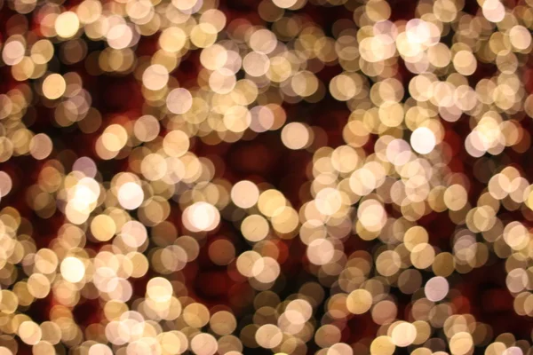 Luzes Festivas Bokeh Pode Ser Usado Como Fundo — Fotografia de Stock