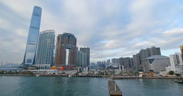 Tsim Sha Tsui Hong Kong December 2018 Victoria Harbor — Stock Photo, Image