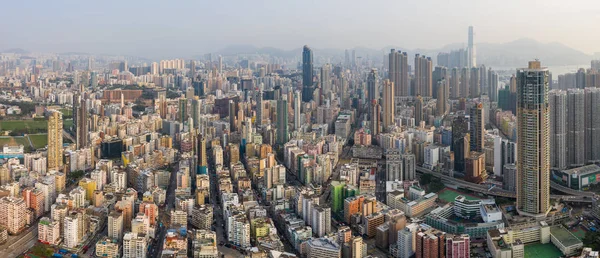 Sham Shui Hong Kong Maart 2019 Bovenaanzicht Van Stad Hong — Stockfoto