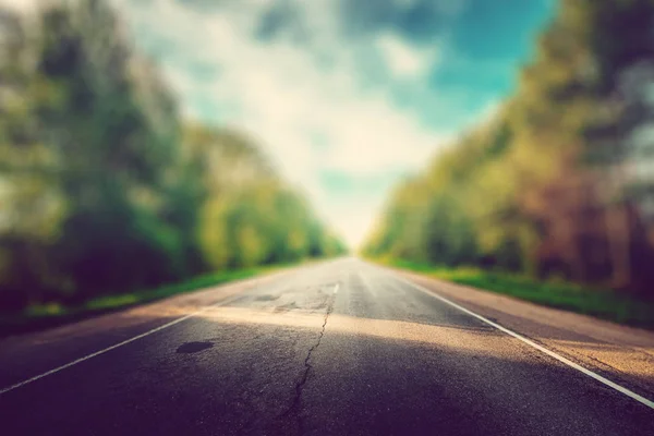 Speed Way Road Blur Effect — Stock Photo, Image