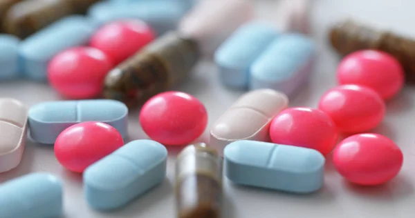Tablety Pro Zdravotní Péči Pilulky — Stock fotografie