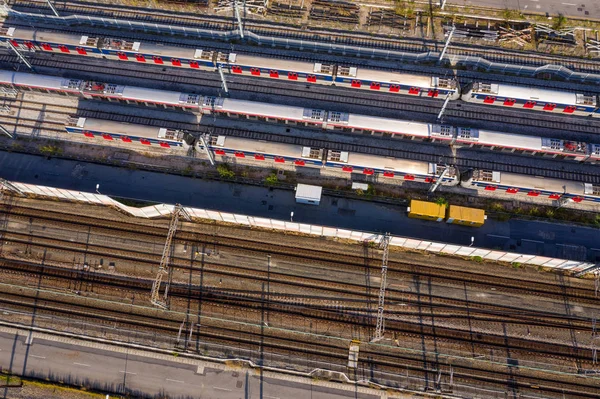 Kam Sheung Road Hong Kong Febrero 2019 Terminal Metro Estación —  Fotos de Stock