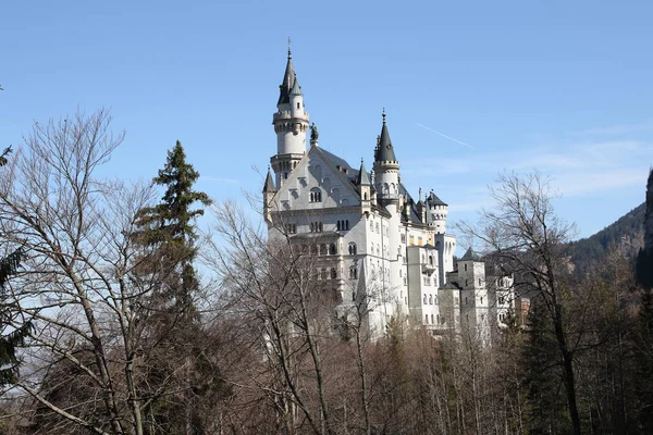 Neuschwanstein Castle Building Travel — Stock Photo, Image