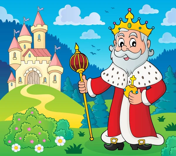 King Topic Bild Bild Illustration — Stockfoto