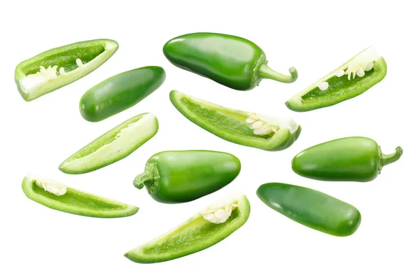 Πιπεριές Chili Jalapeno Λαχανικά Τροφίμων — Φωτογραφία Αρχείου