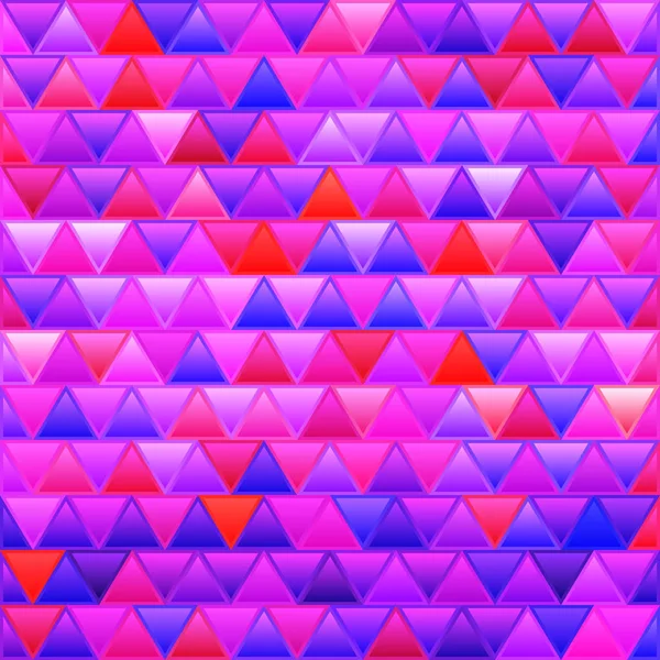 Abstrakte Glasmalerei Dreieck Mosaik Hintergrund Blau Und Violett — Stockfoto