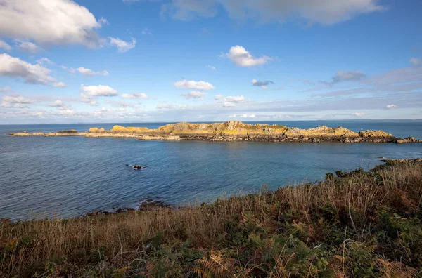 Pointe Grouin Cancale Emerald Coast Bretagne Frankrike — Stockfoto