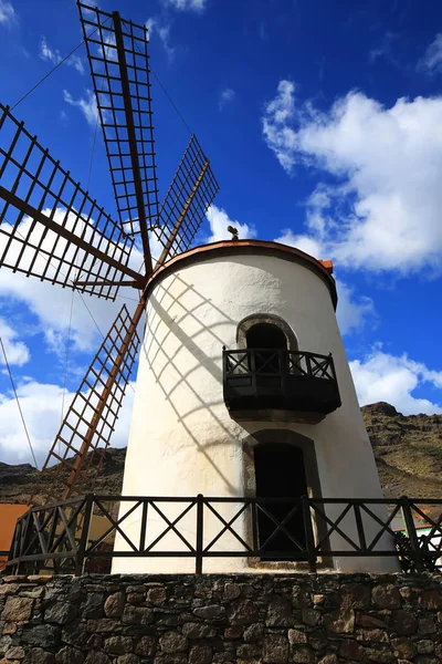 Gran Canaria Yel Değirmeni — Stok fotoğraf