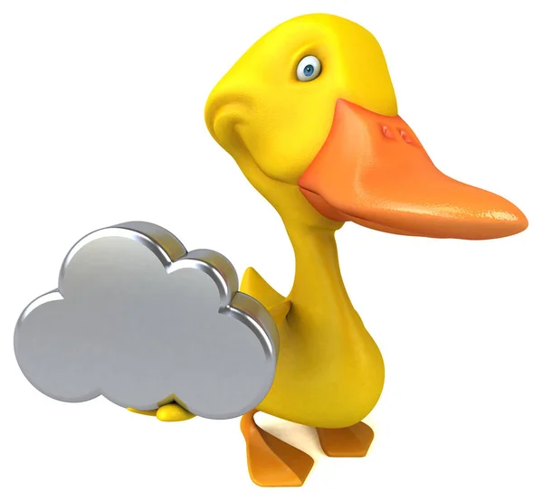 Fun Duck Illustration — Stockfoto