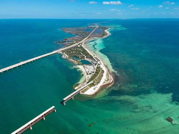 Estrada Para Key West Flórida Eua — Fotografia de Stock