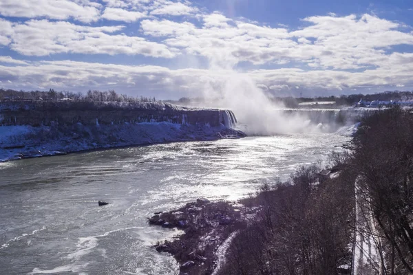 Nordamerika Kanada Hufeisenfälle Den Niagarafällen — Stockfoto