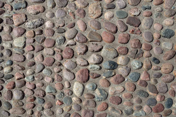 Pedra Fundo Textura Pavimento Fundo Cobblestone Pavimento Pedra Textura — Fotografia de Stock