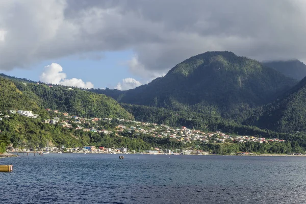 Dominica Città Roseau Nel Mar Dei Caraibi — Foto Stock