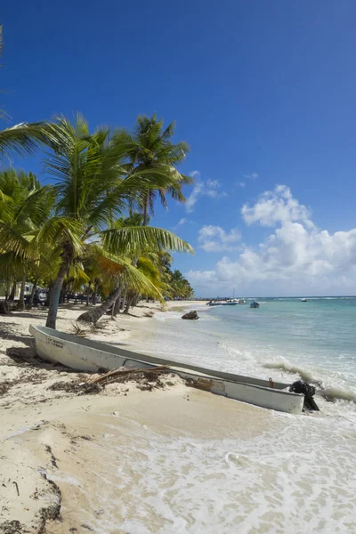 Δομινικανή Δημοκρατία Στο Νησί Saona Παραλία Mano Juan — Φωτογραφία Αρχείου