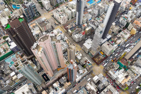 Kowloon City Hong Kong Duben 2019 Drone Fly Hong Kong — Stock fotografie