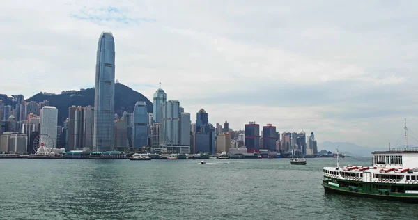 Victoria Harbor Hongkong November 2018 Hongkong Stad — Stockfoto