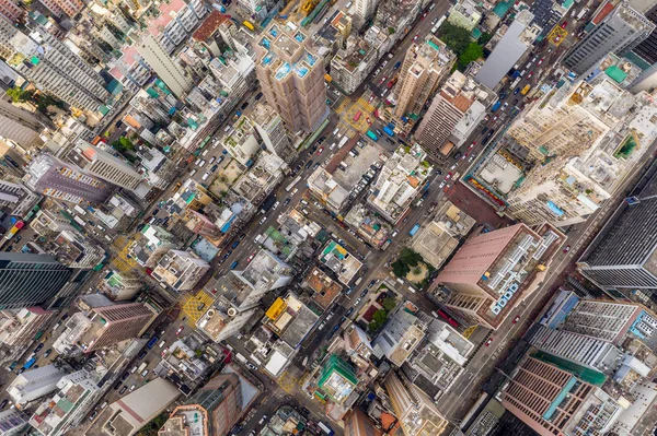 Mong Kok Hongkong Březen 2019 Hong Kong Město Shora — Stock fotografie