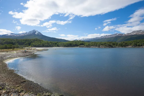Lapataia Öböl Táj Tierra Del Fuego Nemzeti Park Argentína Argentin — Stock Fotó